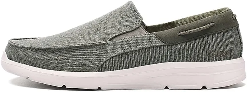 Mens Slip On Canvas Casual Loafer Lightweight Walking Shoes Cloth Shoes