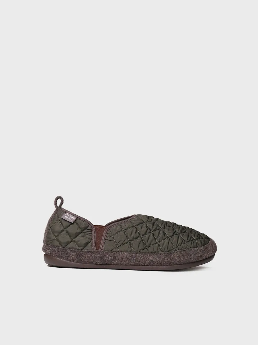 Men's Slippers in Padded Fabric - NINO-UM