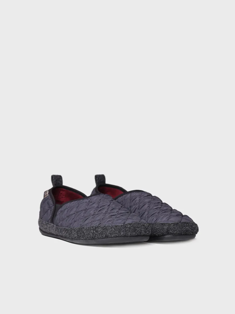 Men's Slippers in Padded Fabric - NINO-UM