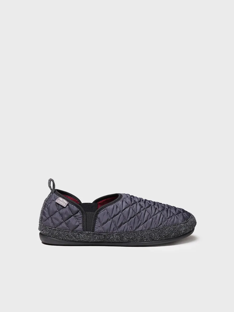 Men's Slippers in Padded Fabric - NINO-UM