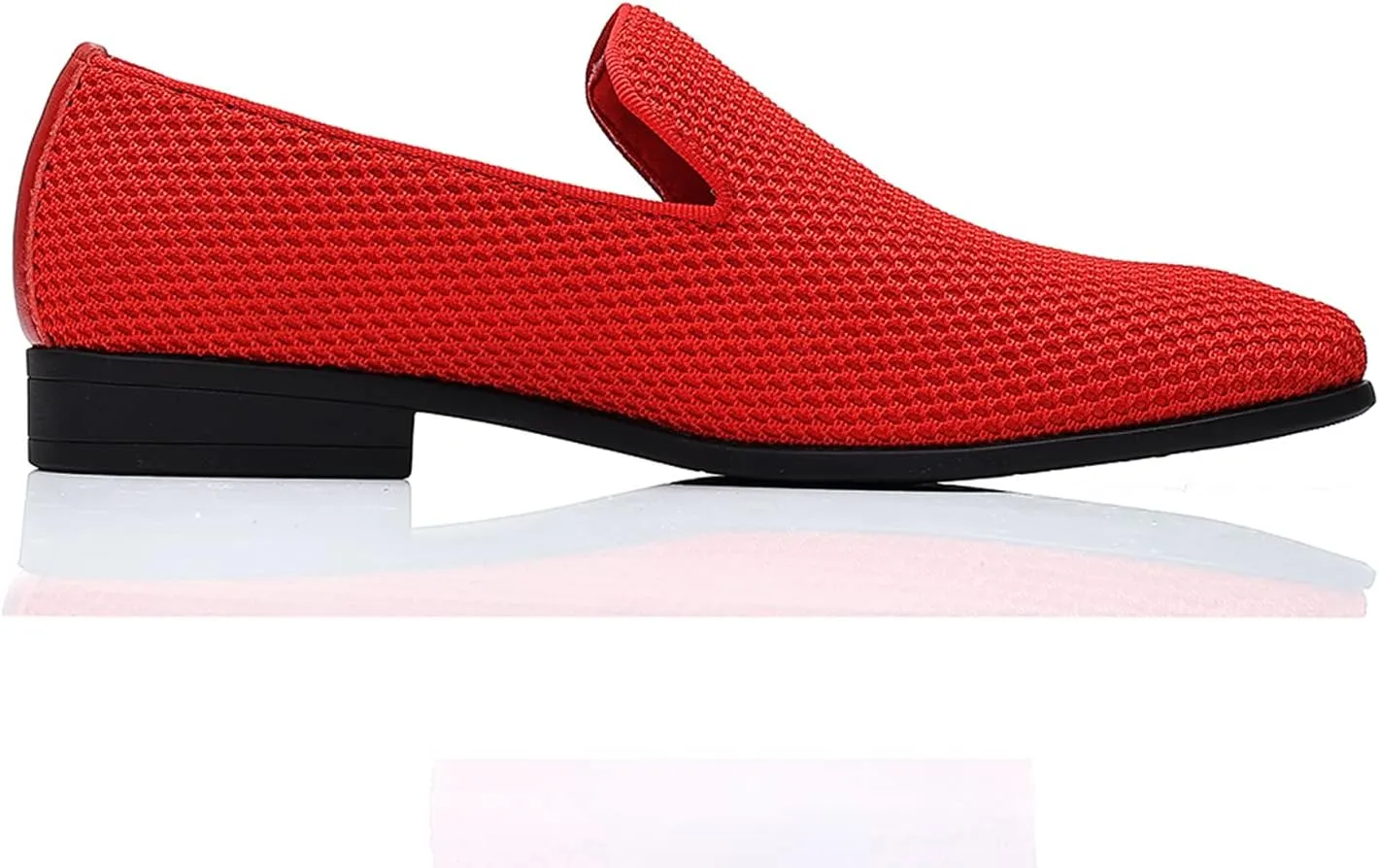 Mens Tuxedo Dress Loafers Slip On Formal Wedding Shoes
