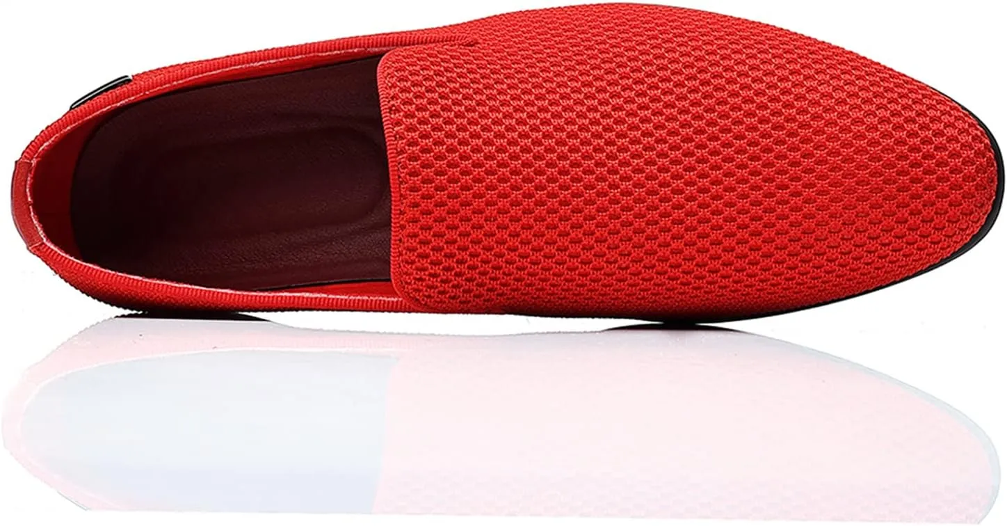 Mens Tuxedo Dress Loafers Slip On Formal Wedding Shoes