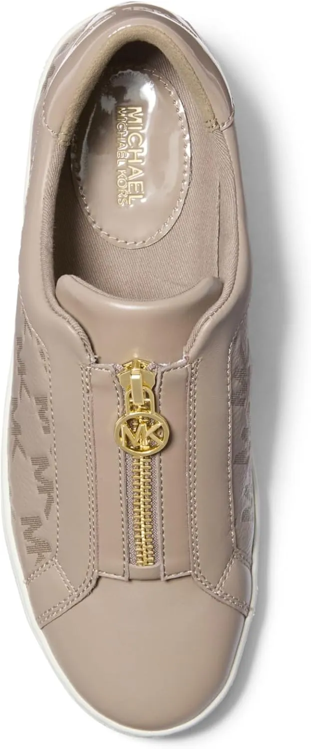Michael Kors Women's Keaton Zip Slip on Sneaker Lace Up