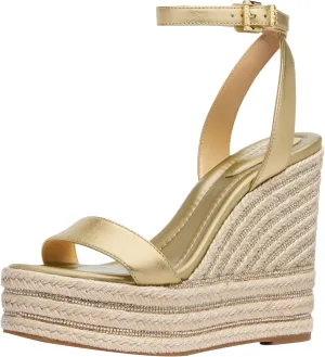 Michael Kors Women's Leighton Espadrille Wedge Sandal