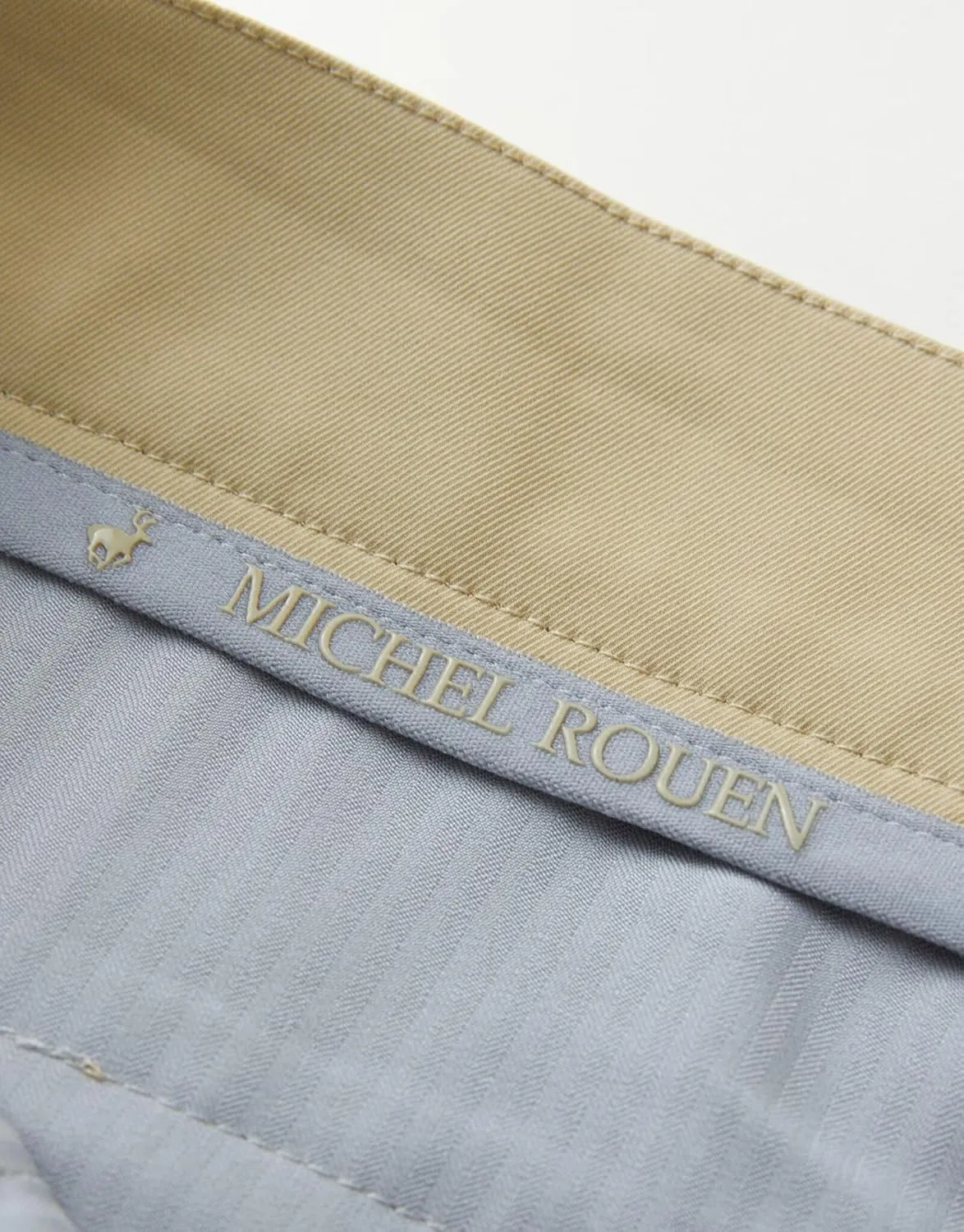 MICHEL ROUEN Golf Shorts Men 7" Solid 8 Pockets Lightweight Water-Resistant Flat Front Flex Stretch Casual Mens Dress Shorts