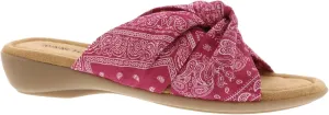 Minnetonka Sarong Women's Sandal, 11 C/D US, Red-Bandana