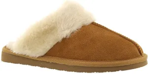Minnetonka Womens Chesney Slipper, Cinnamon, Size 5 Wide