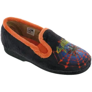 Mirak Spider Warminster Slipper Black