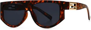 Modern Retro Flat-top Sunglasses Style Street Style Sunglasses