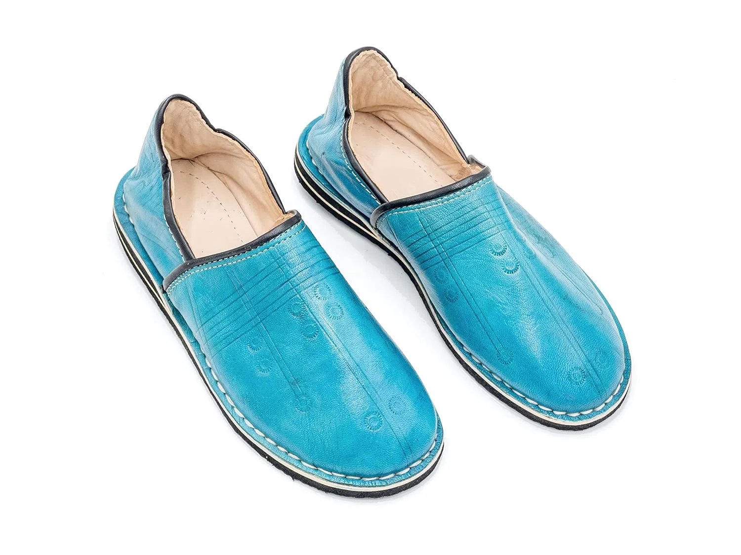Moroccan babouche shoe, Leather slipper, Unisex Handmade Babouches slippers Dyed With Natural Color, babouche men, babouche women (38 EU, orange)