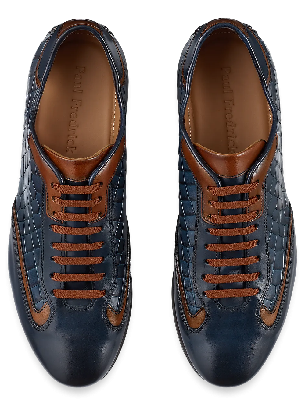 Nash Sneaker - Navy/tan