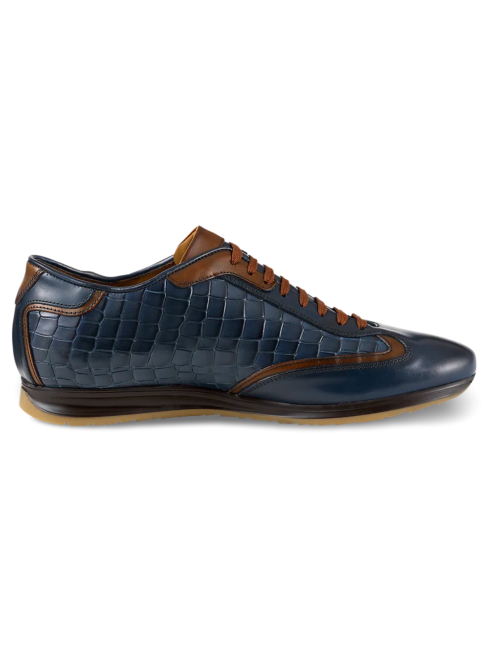 Nash Sneaker - Navy/tan