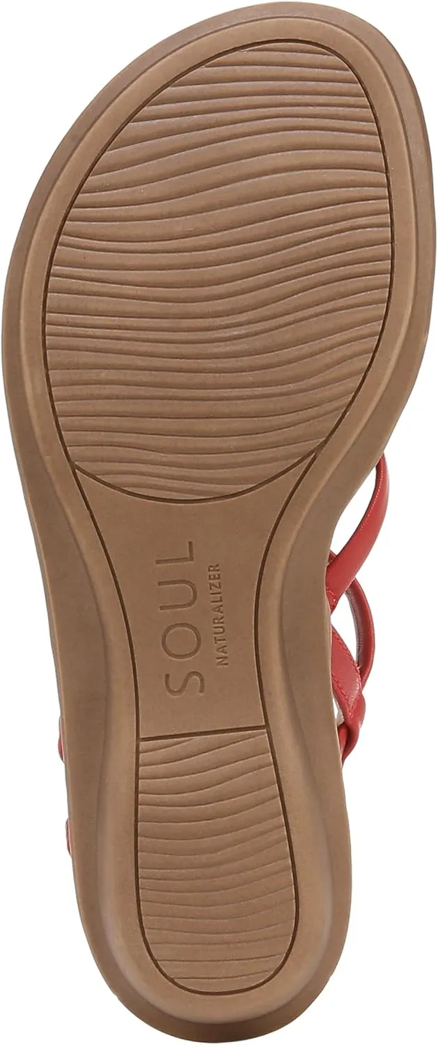 Naturalizer Soul Women's Sierra Strappy Flat Sandal