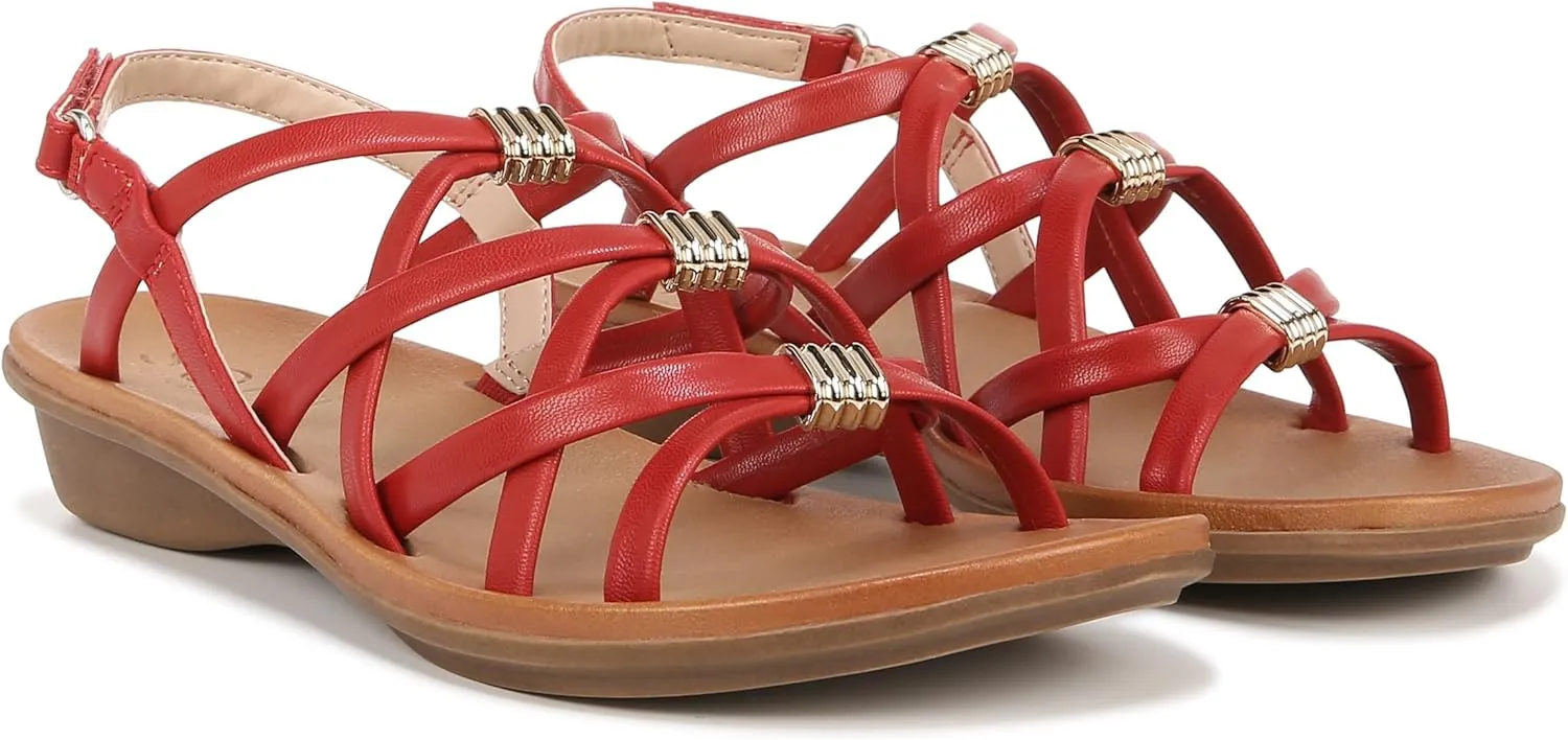 Naturalizer Soul Women's Sierra Strappy Flat Sandal