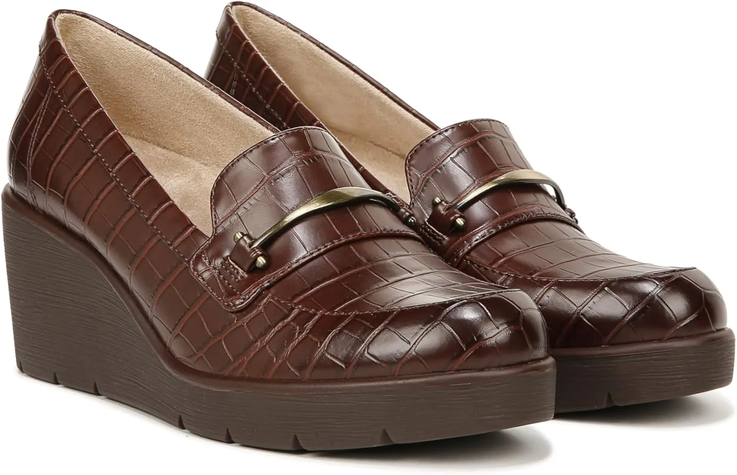Naturalizer Women's Achieve Wedge Loafer Pump