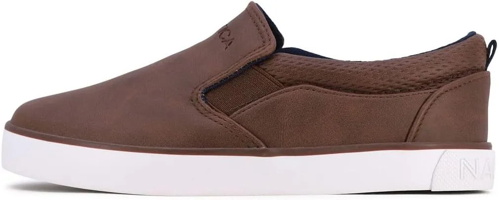 Nautica Kid's Slip-On Casual Shoe Athletic Sneaker - Youth-Toddler Akeley | Boy - Girl | (Big Kid/Little Kid/Toddler)