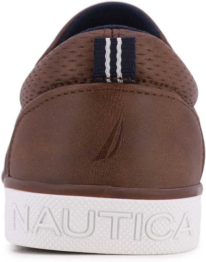 Nautica Kid's Slip-On Casual Shoe Athletic Sneaker - Youth-Toddler Akeley | Boy - Girl | (Big Kid/Little Kid/Toddler)