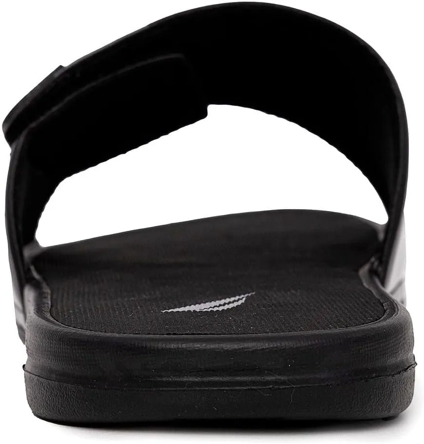 Nautica Men's Athletic Slide Sandal, Adjustable Straps, Comfort Slip-On (Regular & Wide Widths)