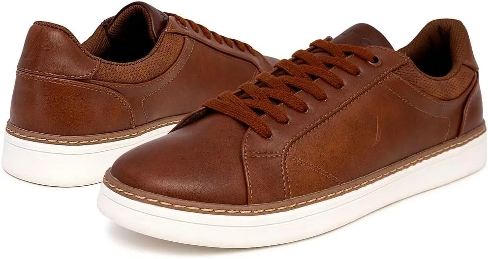Nautica Men's Casual Shoe, Classic Lace-Up Low Top Loafer, Fashion Sneaker - in Medium & Wide Width Sizes