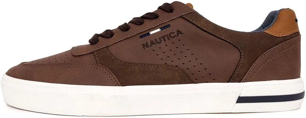 Nautica Men's Casual Shoe, Classic Lace-Up Low Top Loafer, Fashion Sneaker - in Medium & Wide Width Sizes