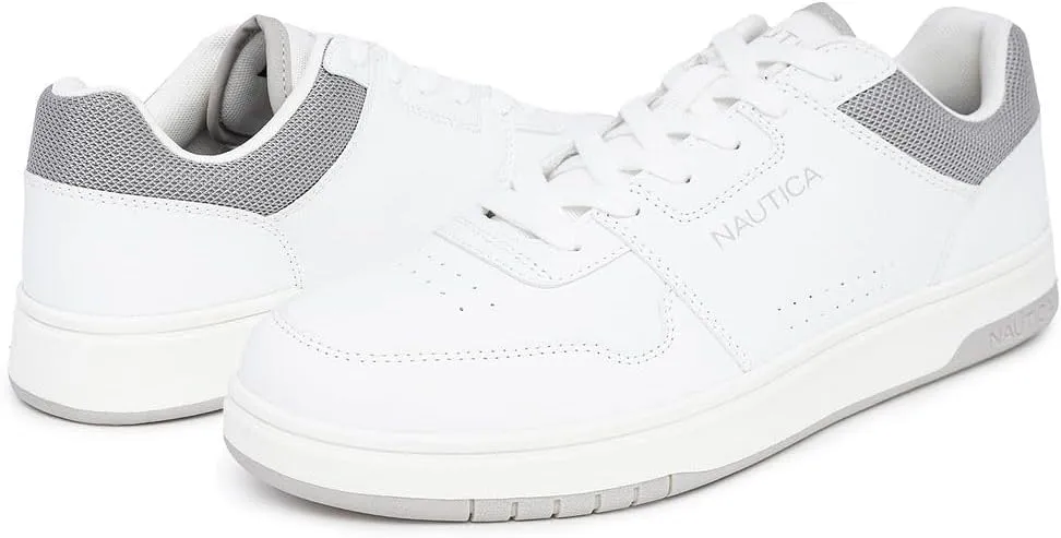 Nautica Men's Casual Shoe, Classic Lace-Up Low Top Loafer, Fashion Sneaker - in Medium & Wide Width Sizes