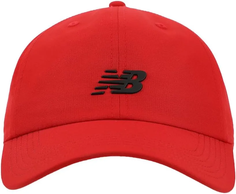 New Balance Adult Unisex 6 Panel Lightweight Adustable Performance Workout Gym Running Hat