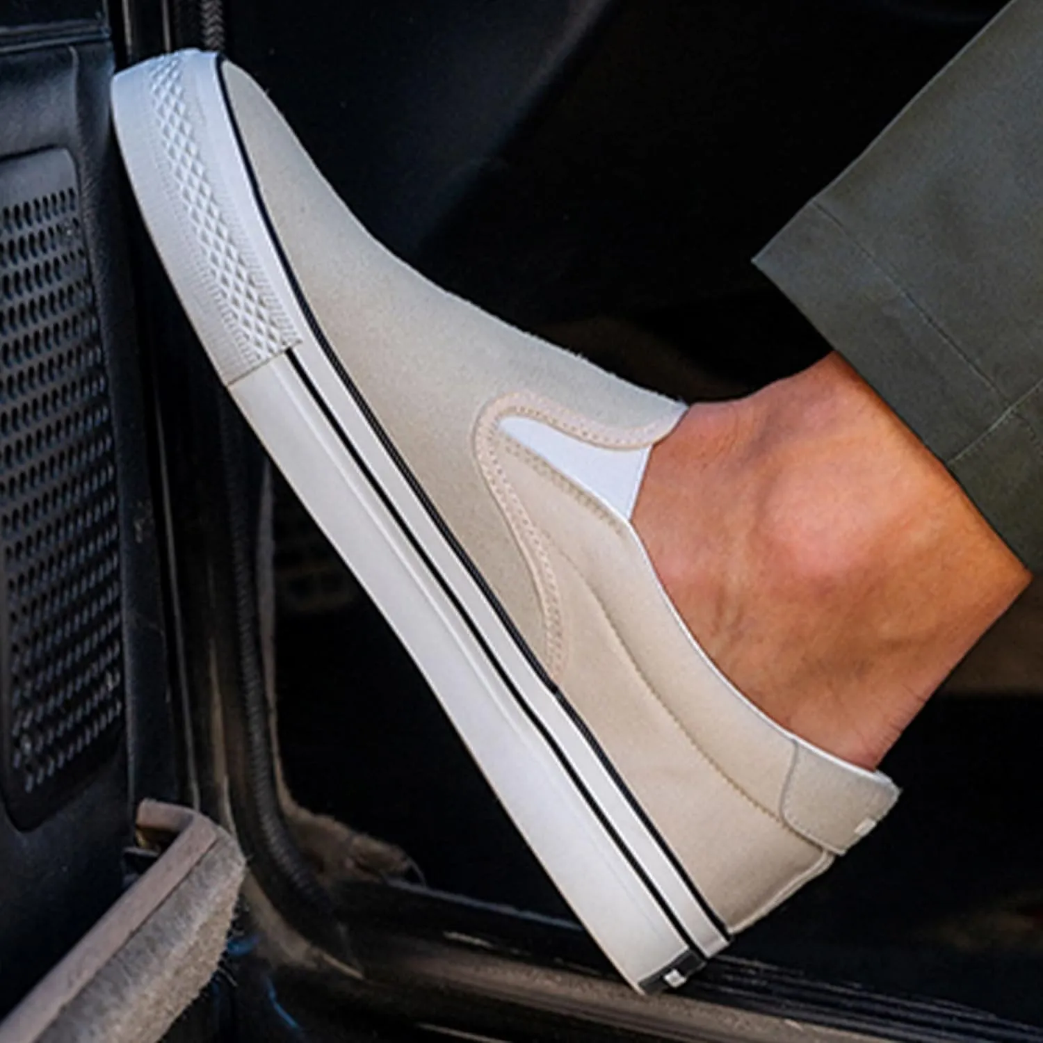 New Republic | Men's Stanton Slip-On Suede Sneaker