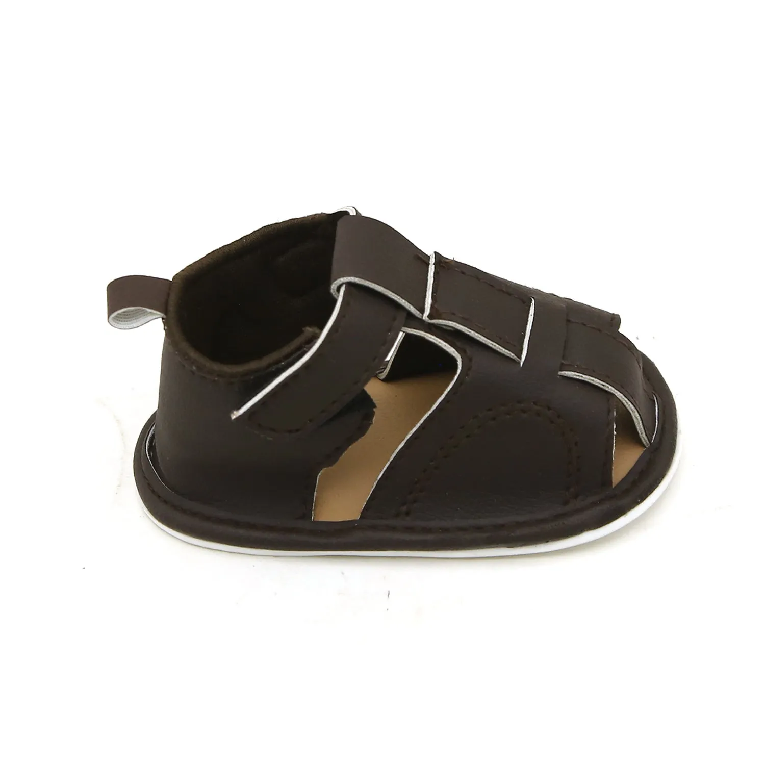 Newborn Boys Sandal - Dark Brown