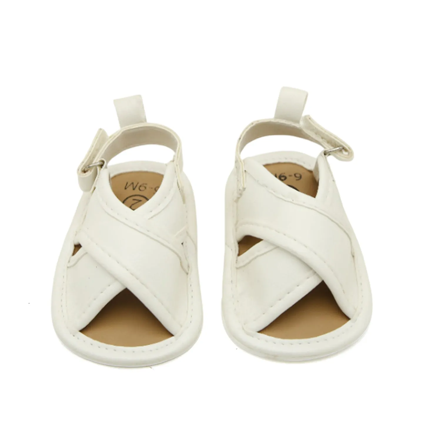 Newborn Boys Sandal - White