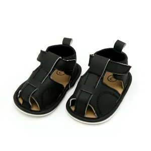 Newborn Girls Sandal - Black