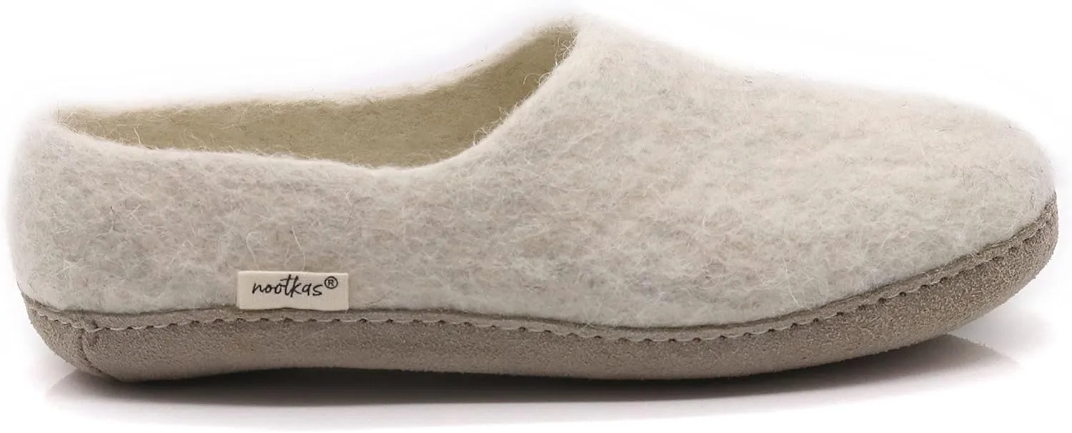 Nootkas Women's Felted Merino Wool 'Victoria' House Shoe
