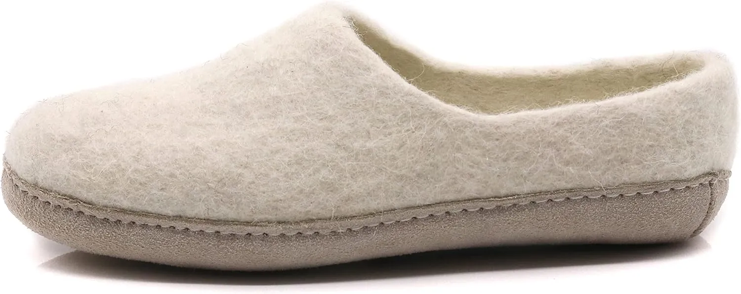 Nootkas Women's Felted Merino Wool 'Victoria' House Shoe