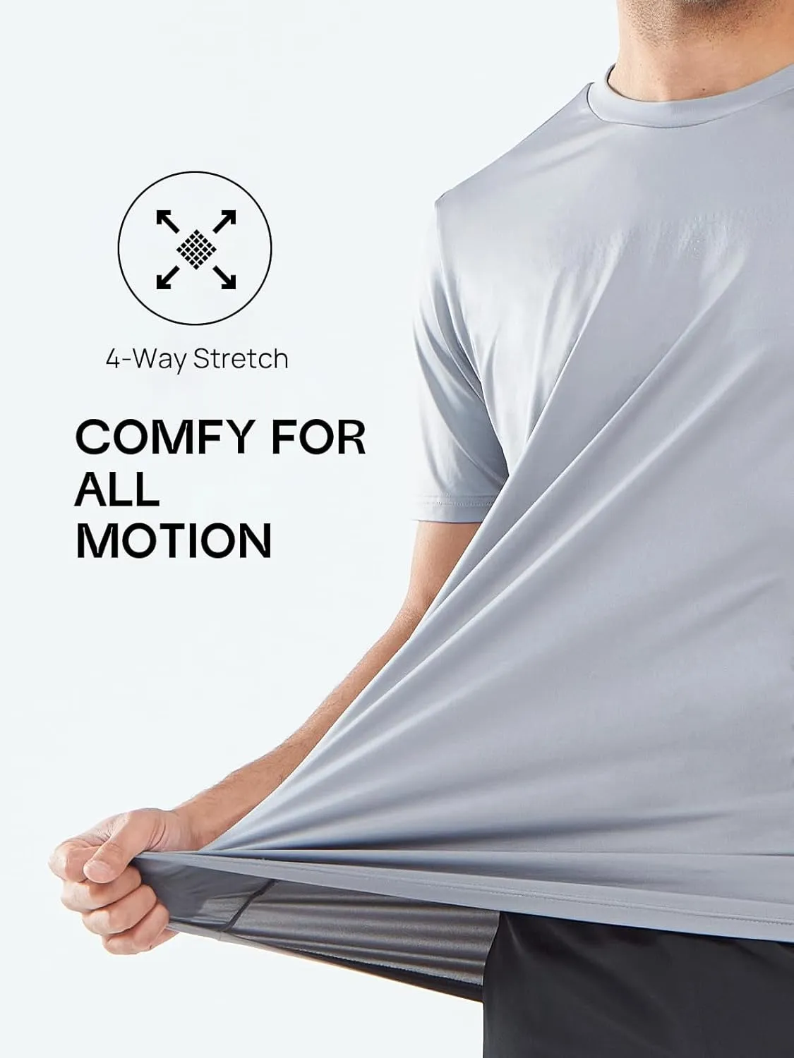 NORTHYARD Men's Workout Gym T-Shirts Lightweight Running Athletic Short Sleeve Quick Dry Shirt Tops