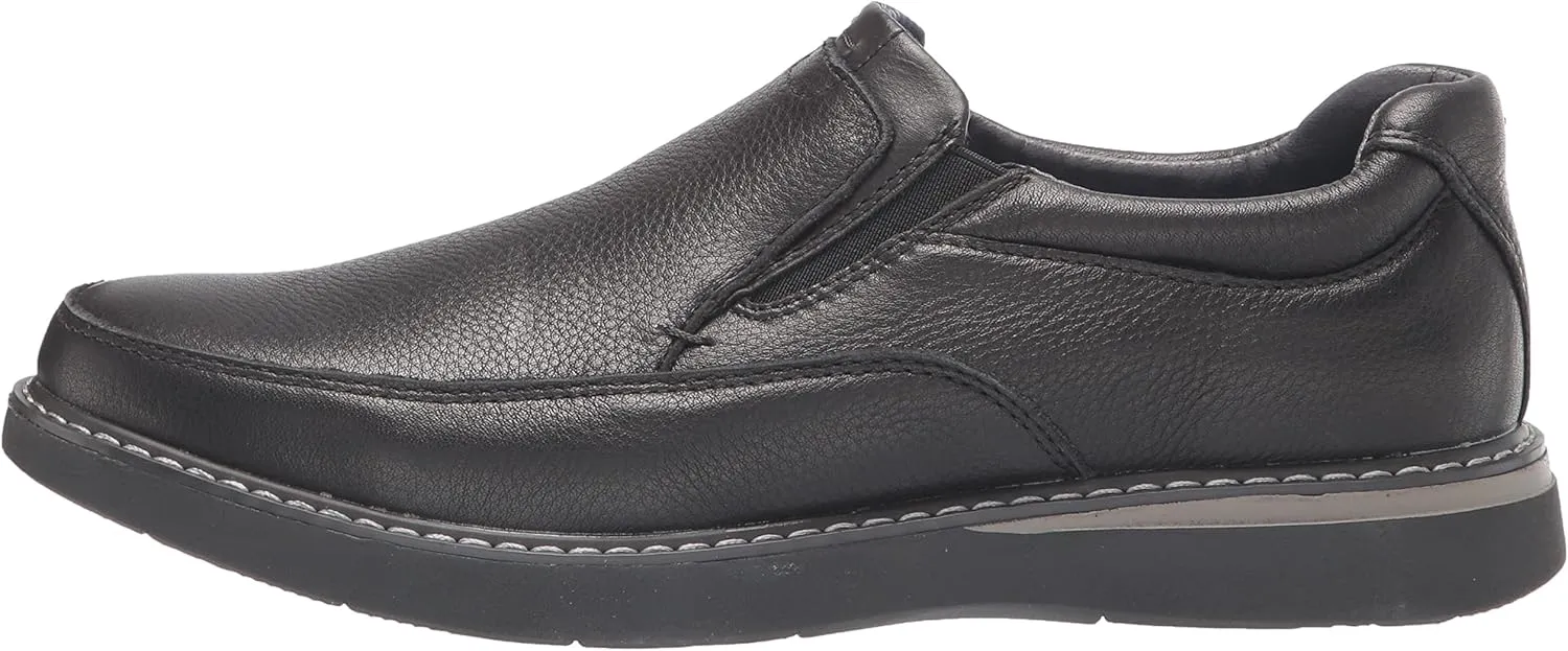 Nunn Bush Men's Bayridge Moccasin Toe Slip on Lightweight Leather Loafer