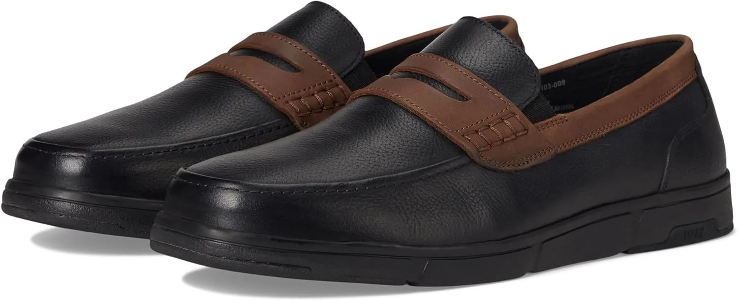 Nunn Bush Men's Luca Moccasin Toe Penny Loafer Lightweight Comfortable Slip-on