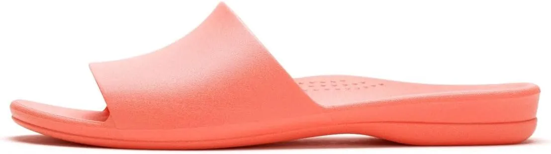 OKABASHI Women's Cruise Slide Sandal | Contoured Footbed w/Arch Support for All-Day Comfort | Lightweight & Waterproof Design | Sustainably Made in The USA