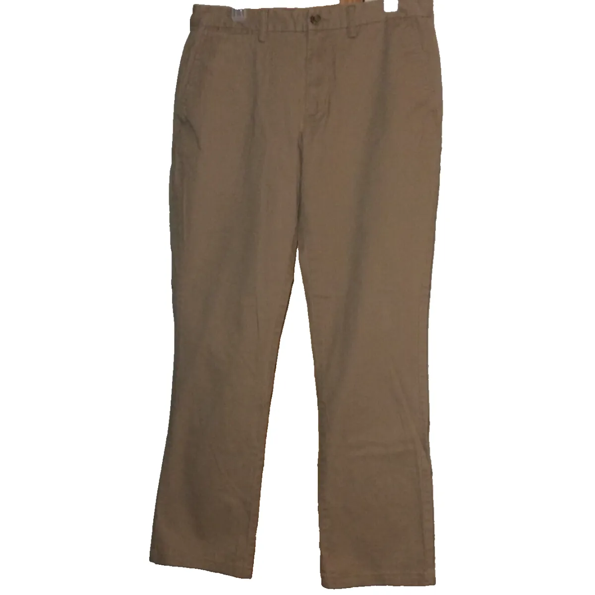 Old Navy Ultimate Straight Built in Flex Mens Chino Pants Size 33x32 Flat Front
