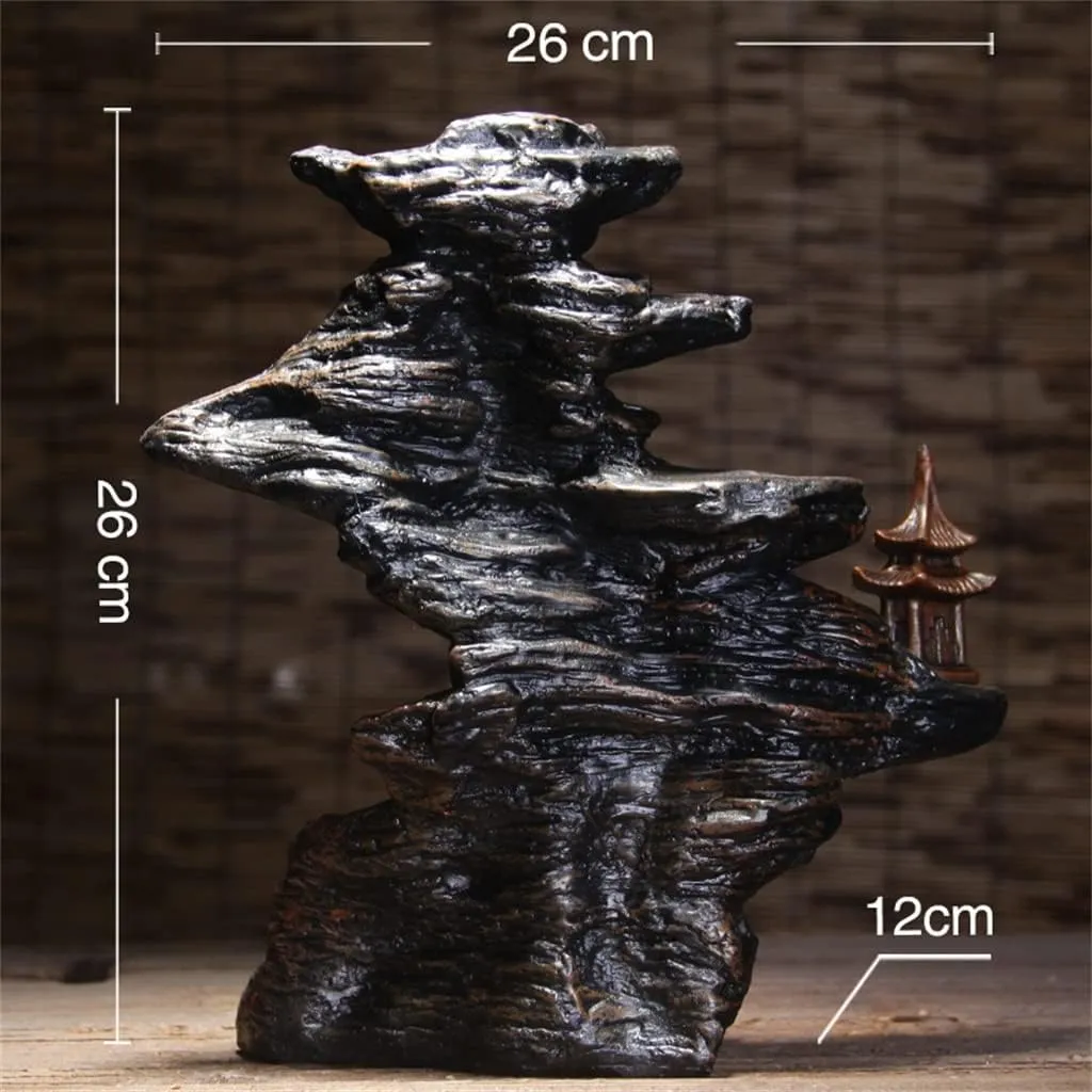 Ornaments Tea Set Backflow Inc Se Burner Sandal Agar Inc Se Burner Tea Ceremony Decoration Gift/D/26 * 12 * 26Cm (D 26 * 12 * 26Cm)