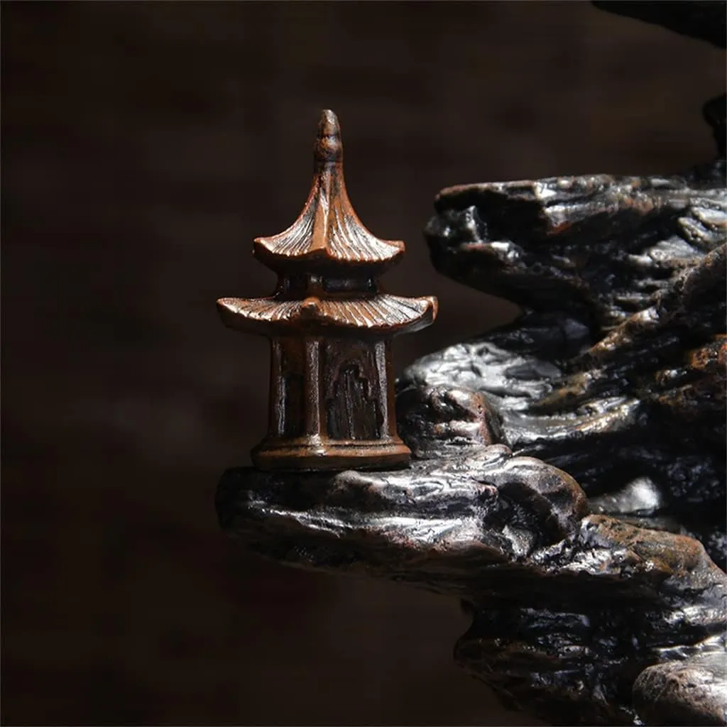 Ornaments Tea Set Backflow Inc Se Burner Sandal Agar Inc Se Burner Tea Ceremony Decoration Gift/D/26 * 12 * 26Cm (D 26 * 12 * 26Cm)