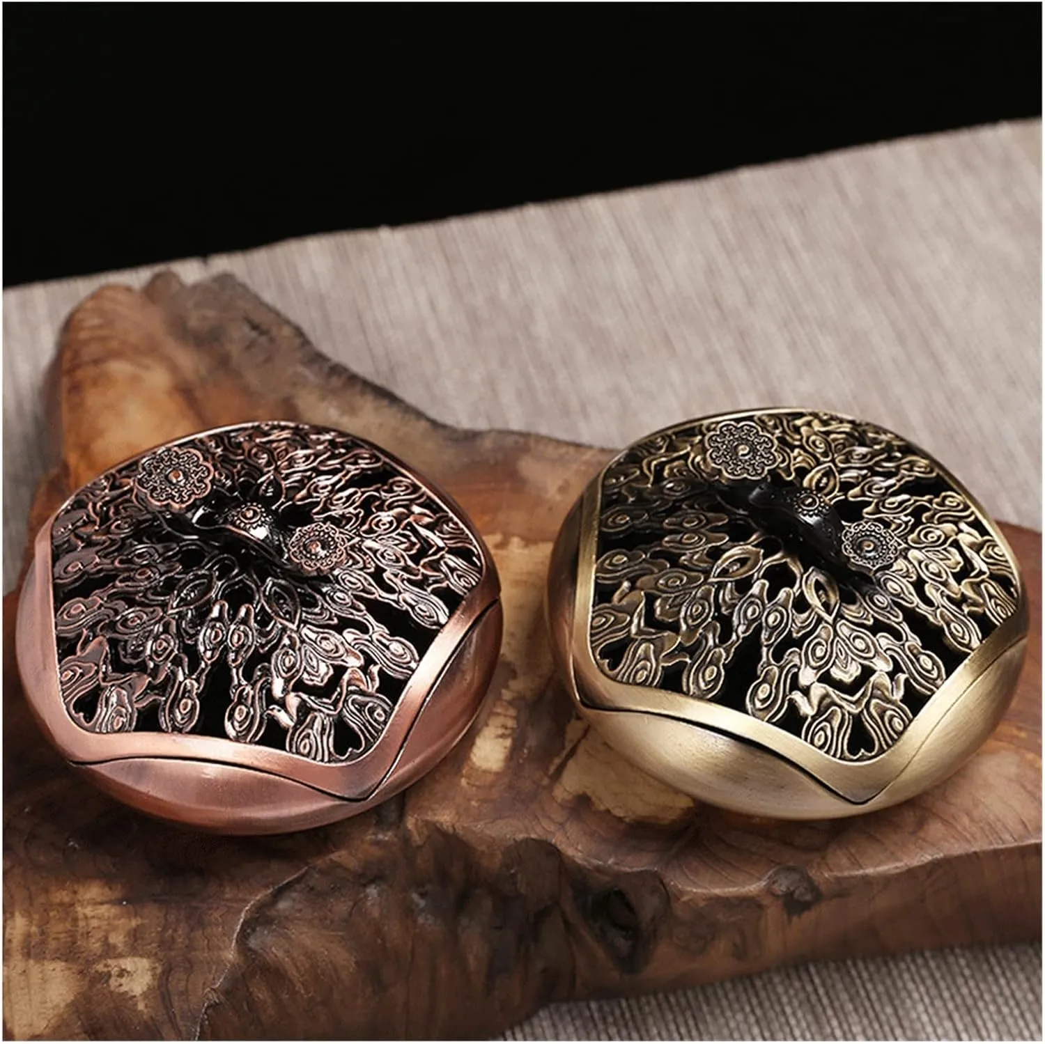 Ornaments Tea Set Inc Se Burner Household Indoor Inc Se Sandal Burner for Buddha Tea Ceremony Ornam/a (B