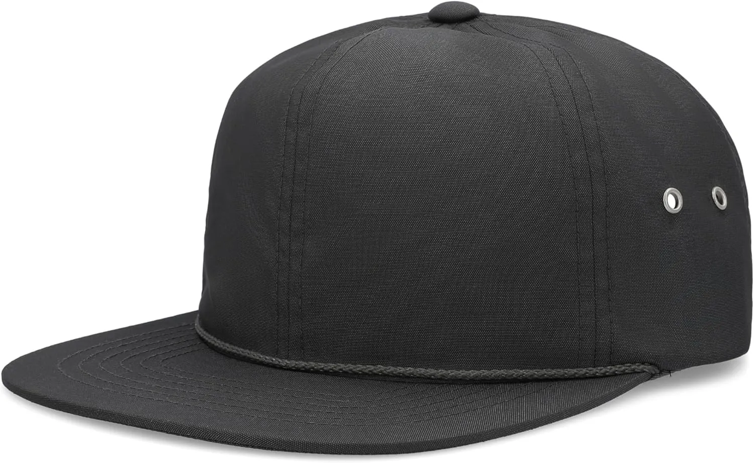 Pacific Headwear Nylon Adventure Cap Rope Hat-Lightweight Outdoor Headgear for Hiking, Camping, and Travel