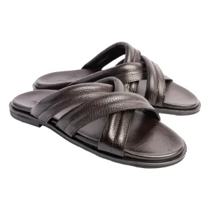 Pelle Line -Balaer Open toe sandal - Brown