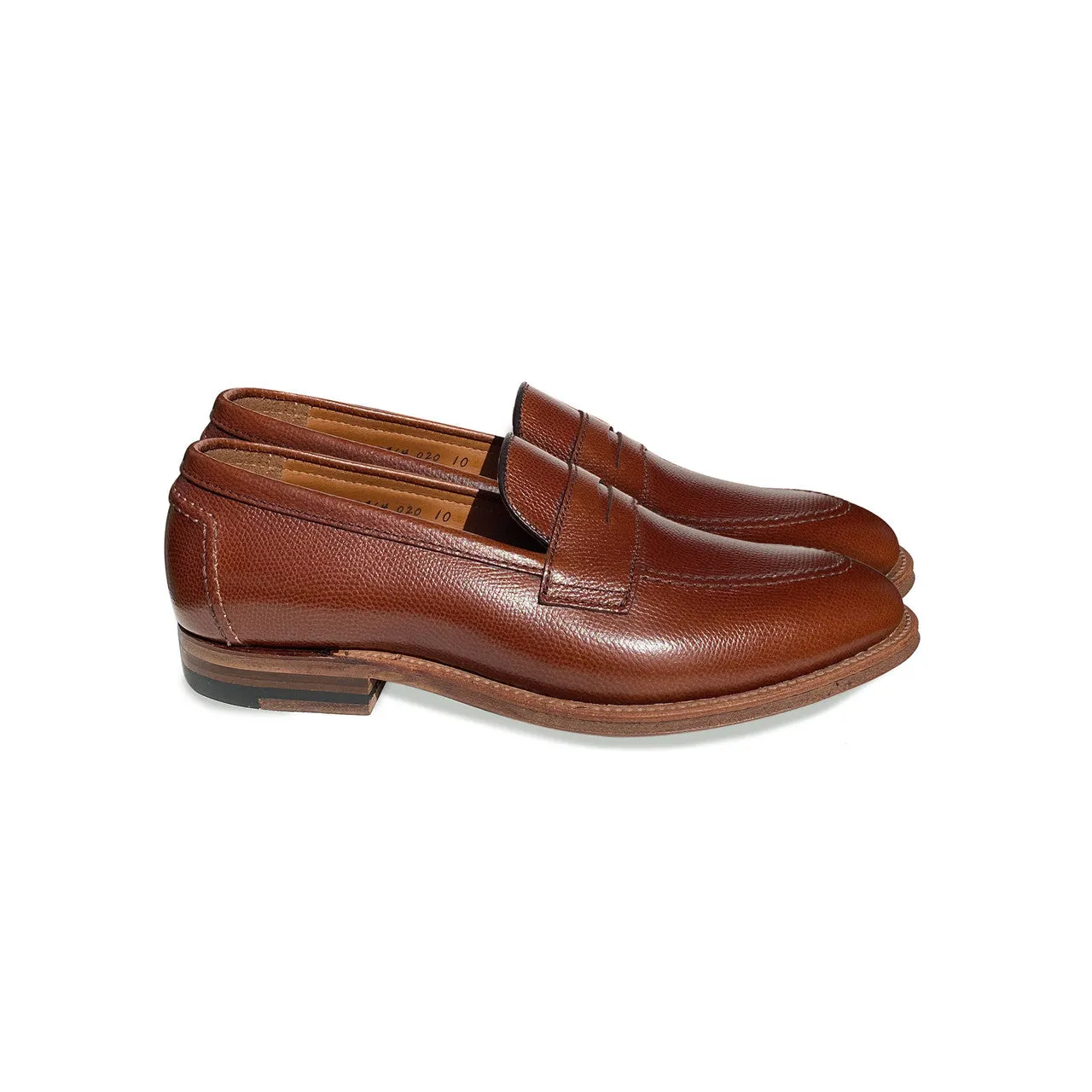 Pelle Line Exclusive Alden 8212  Penny loafer - Grain Tan leather