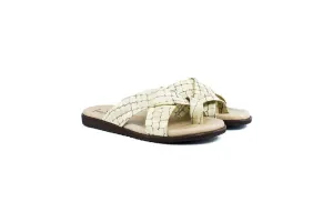 Pelle Line -Resort Open toe sandal - Beige