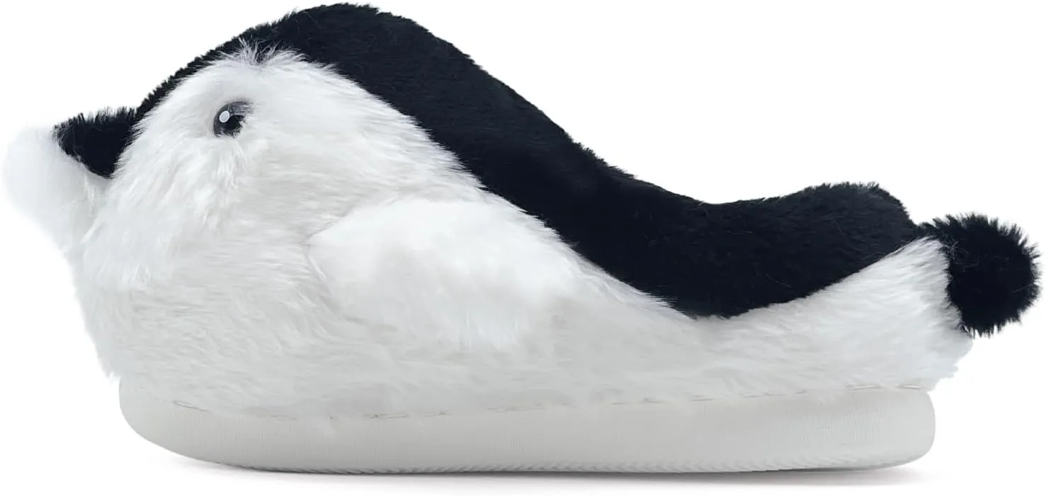 Penguins Animal Slippers for Women and Men, Cute Penguinslippers Fuzzy Fluffy Comfy Plush Winter Woman Preppy Funny Furry Pillow Cloud Home Bedroom House Slipper Shoes for Indoor Outdoor