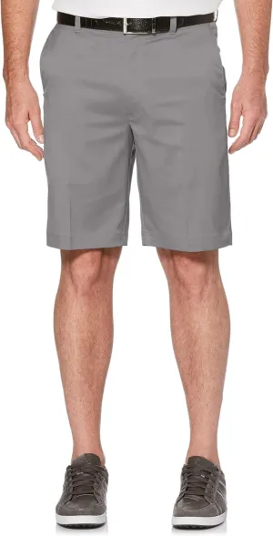 PGA TOUR Men's 9" Flat Front Golf Shorts with Active Waistband (Size 30-44 Big & Tall)