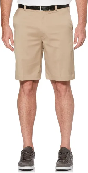 PGA TOUR Men's 9" Flat Front Golf Shorts with Active Waistband (Size 30-44 Big & Tall)