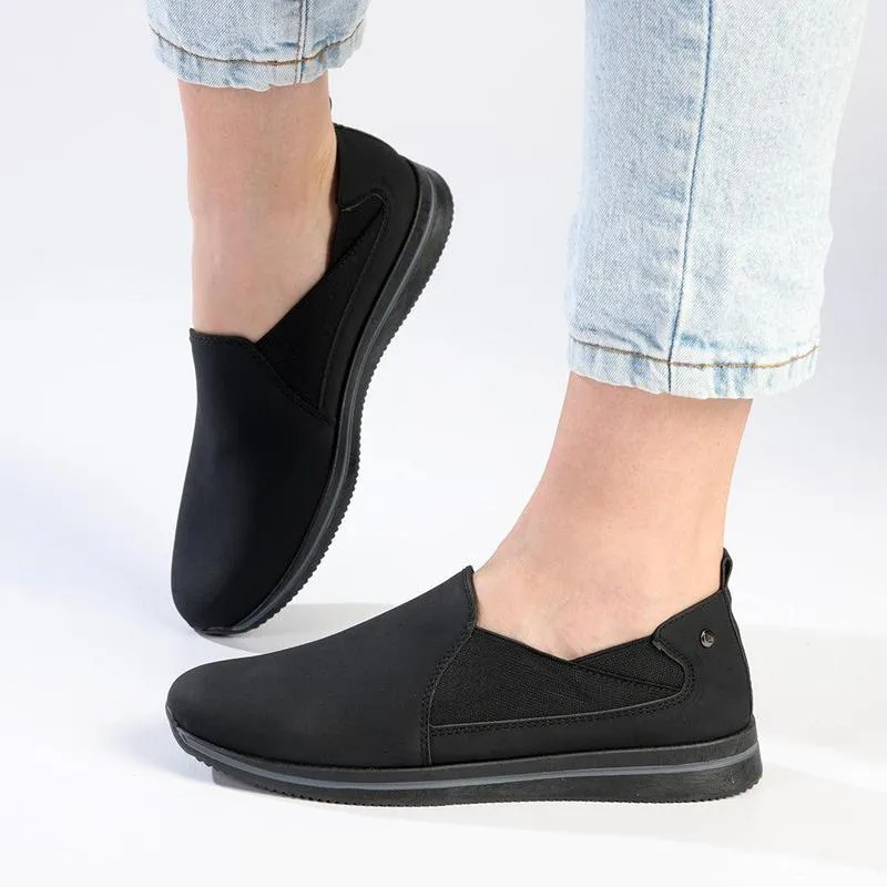 Pierre Cardin Josephine 14 Slip On - Black