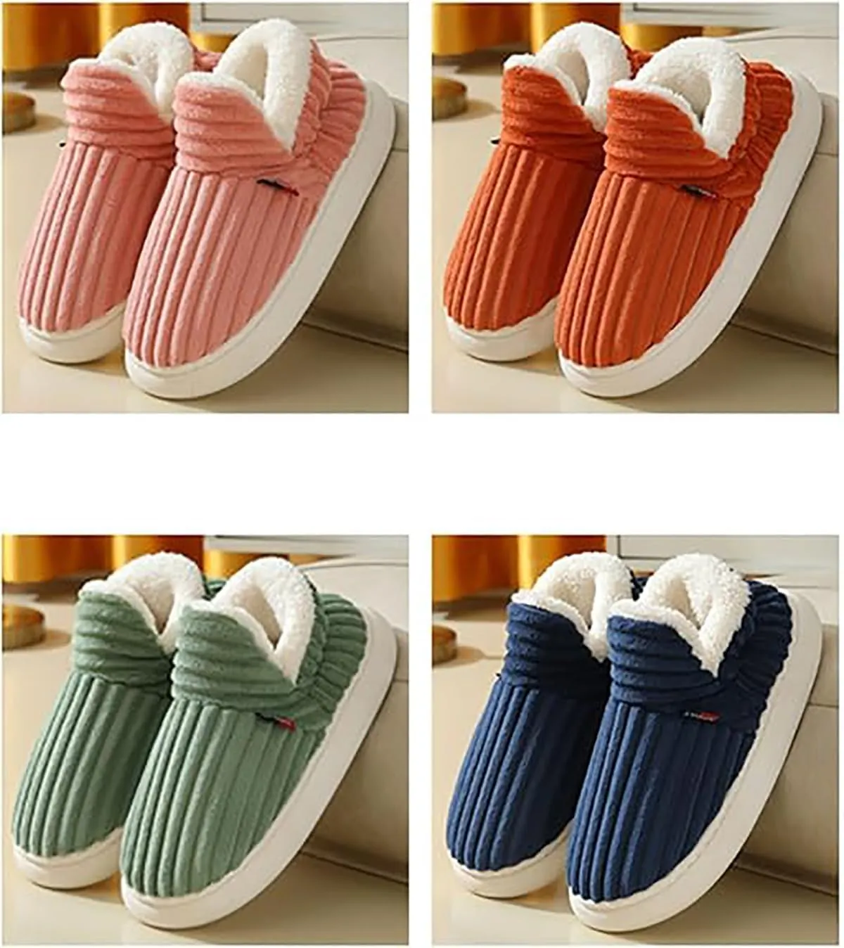 Pluffi Cozy Stylish Slipper,Pluffi Slipper Booties,Pluffi Slippers,Winter Warm Thick-Soled Plush Fuzzy House Cloud Slide
