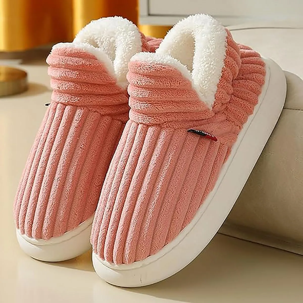Pluffi Cozy Stylish Slipper,Pluffi Slipper Booties,Pluffi Slippers,Winter Warm Thick-Soled Plush Fuzzy House Cloud Slide